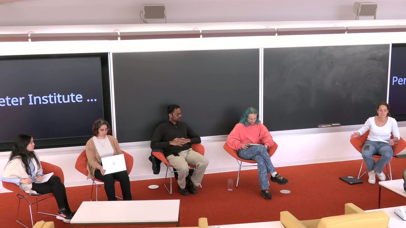 Postdoctoral applications panel discussion at Perimeter Institute